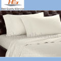 Tipos de alta calidad blanca llana del hotel de la funda de almohada